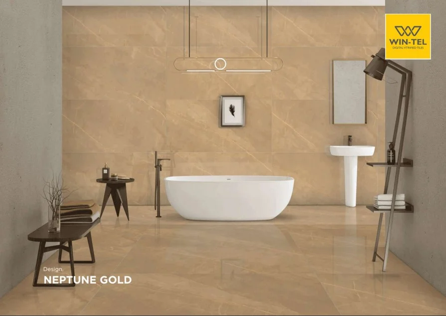 The Versatility of 800 x 1600 mm Porcelain Tiles -Bathroom & Kitchen