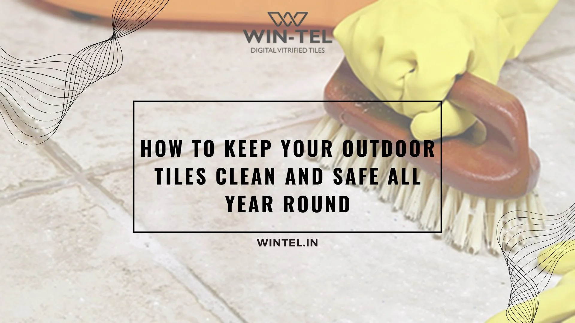 How To Keep Your Outdoor Tiles Clean And Safe All Year Round