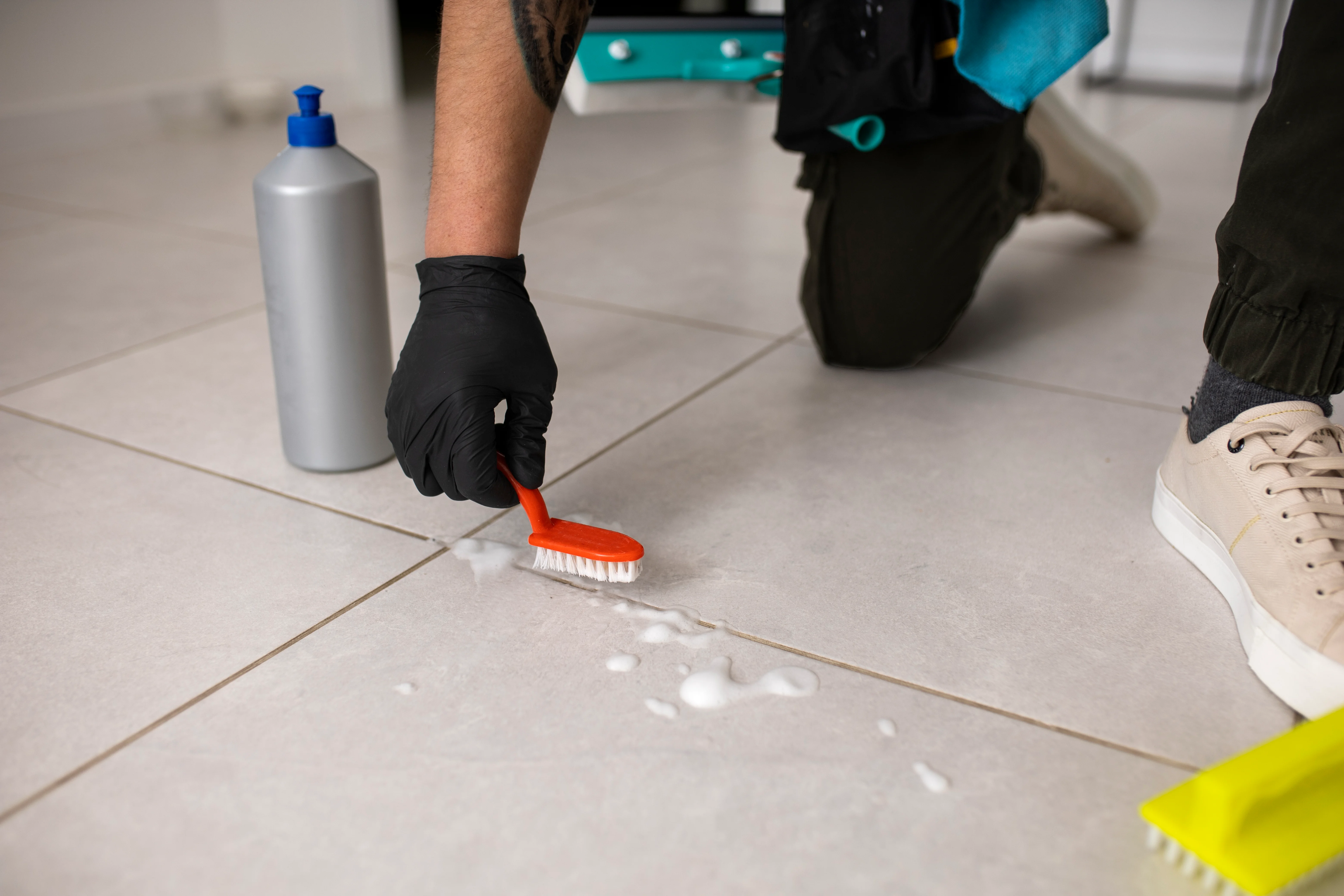 Scrub the Tiles and Grout