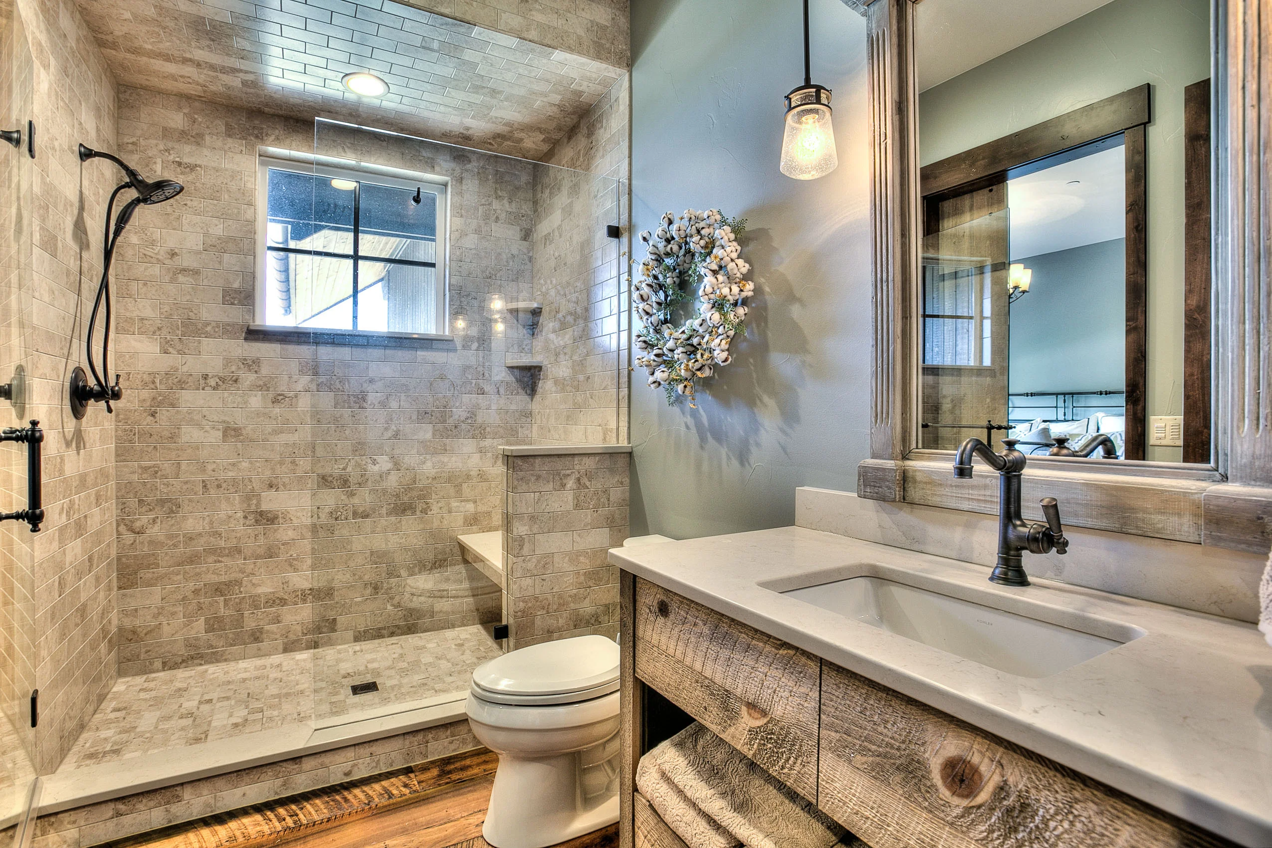 Bathroom Rustic Tile